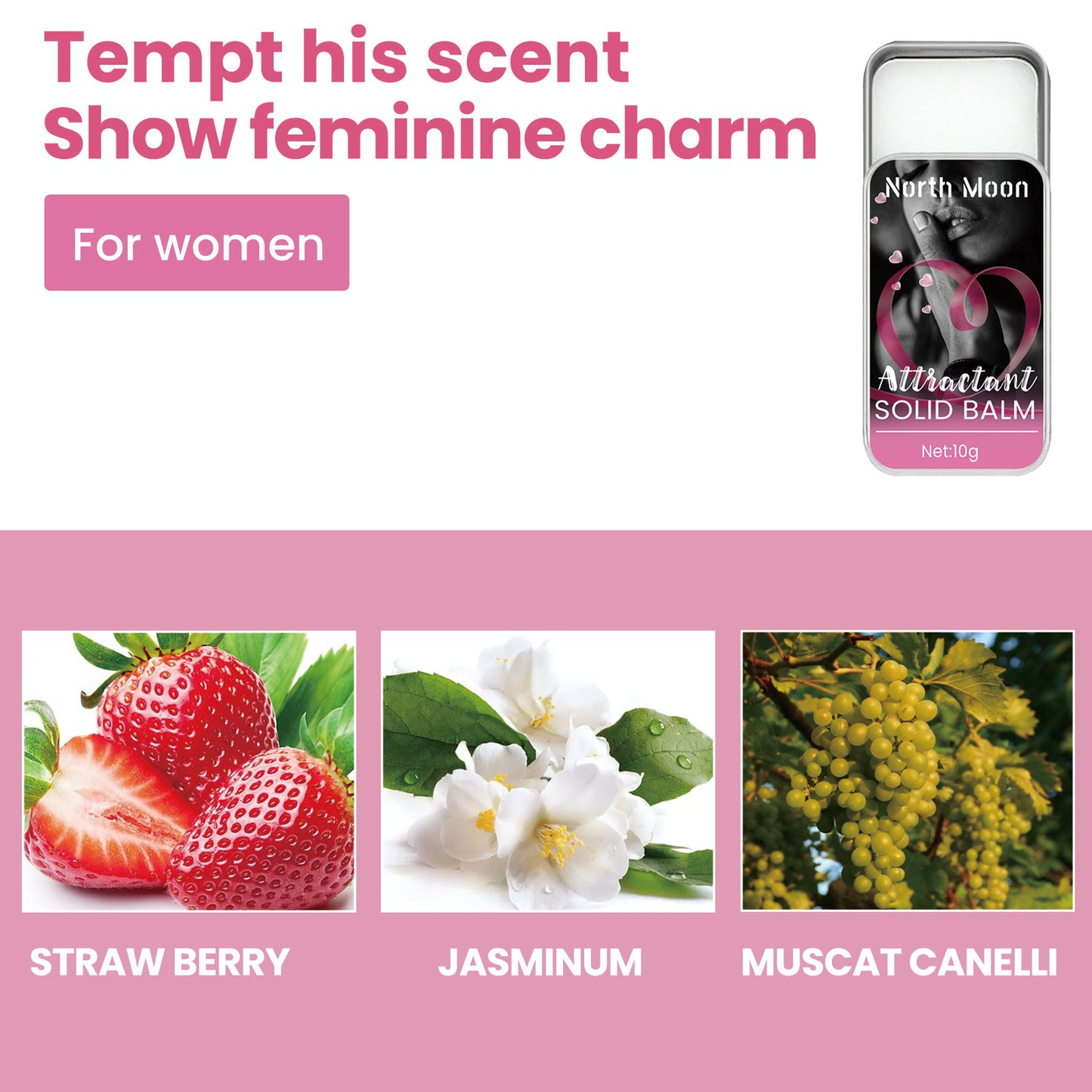 Men's And Women's Attractive Solid Perfume