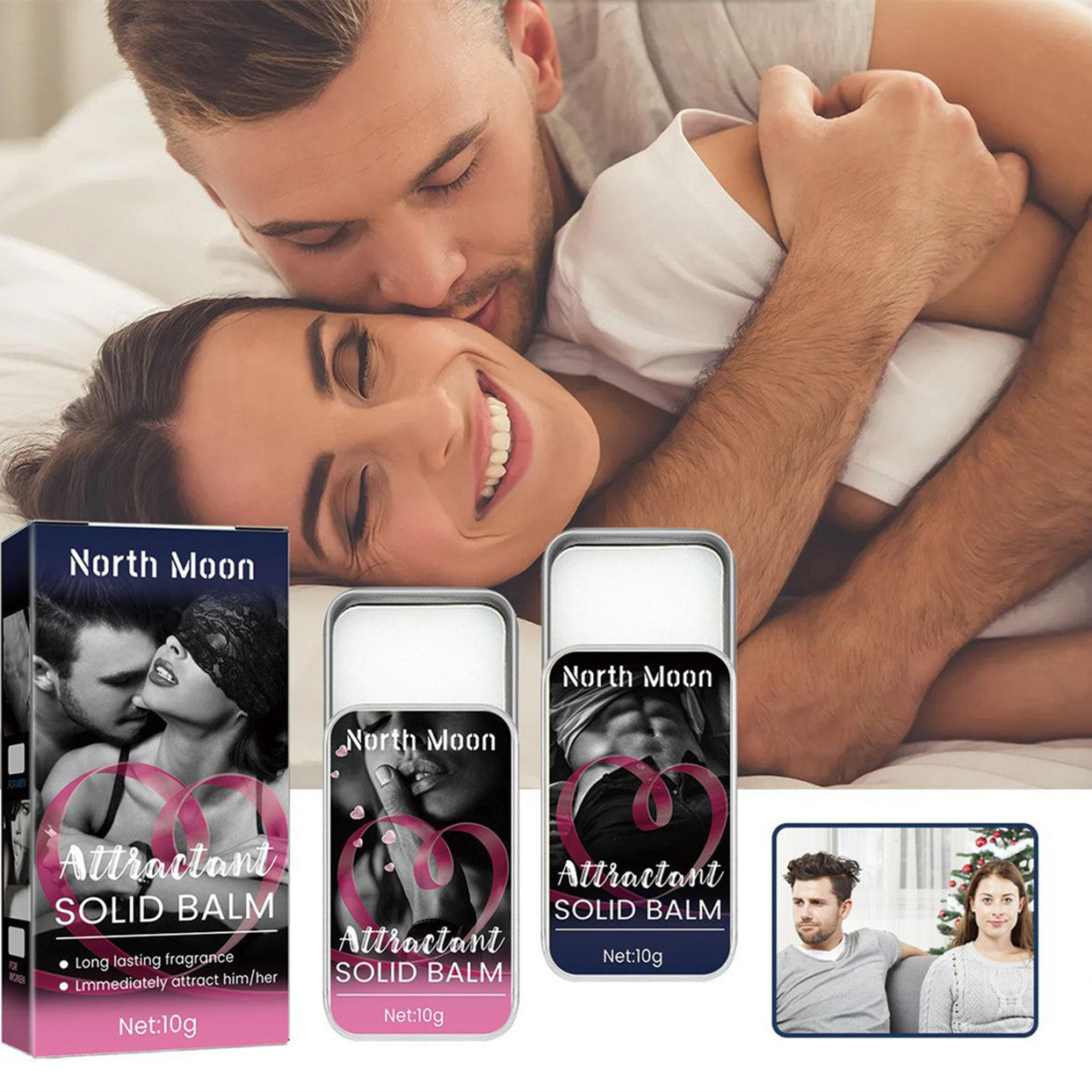 Men's And Women's Attractive Solid Perfume